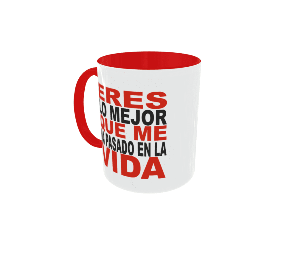 Taza San Valentín Eres Lo Mejor Que Me Ha Pasado En La Vida - Imagen 2