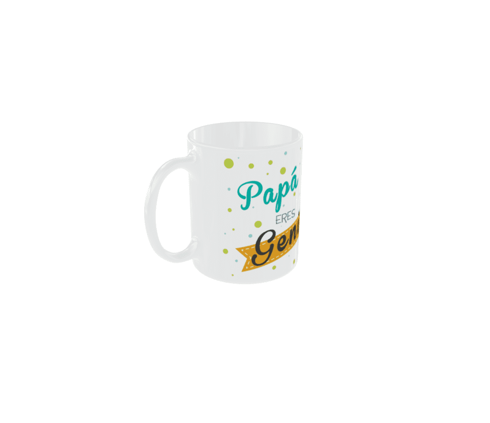 Taza personalizada, papa eres genial