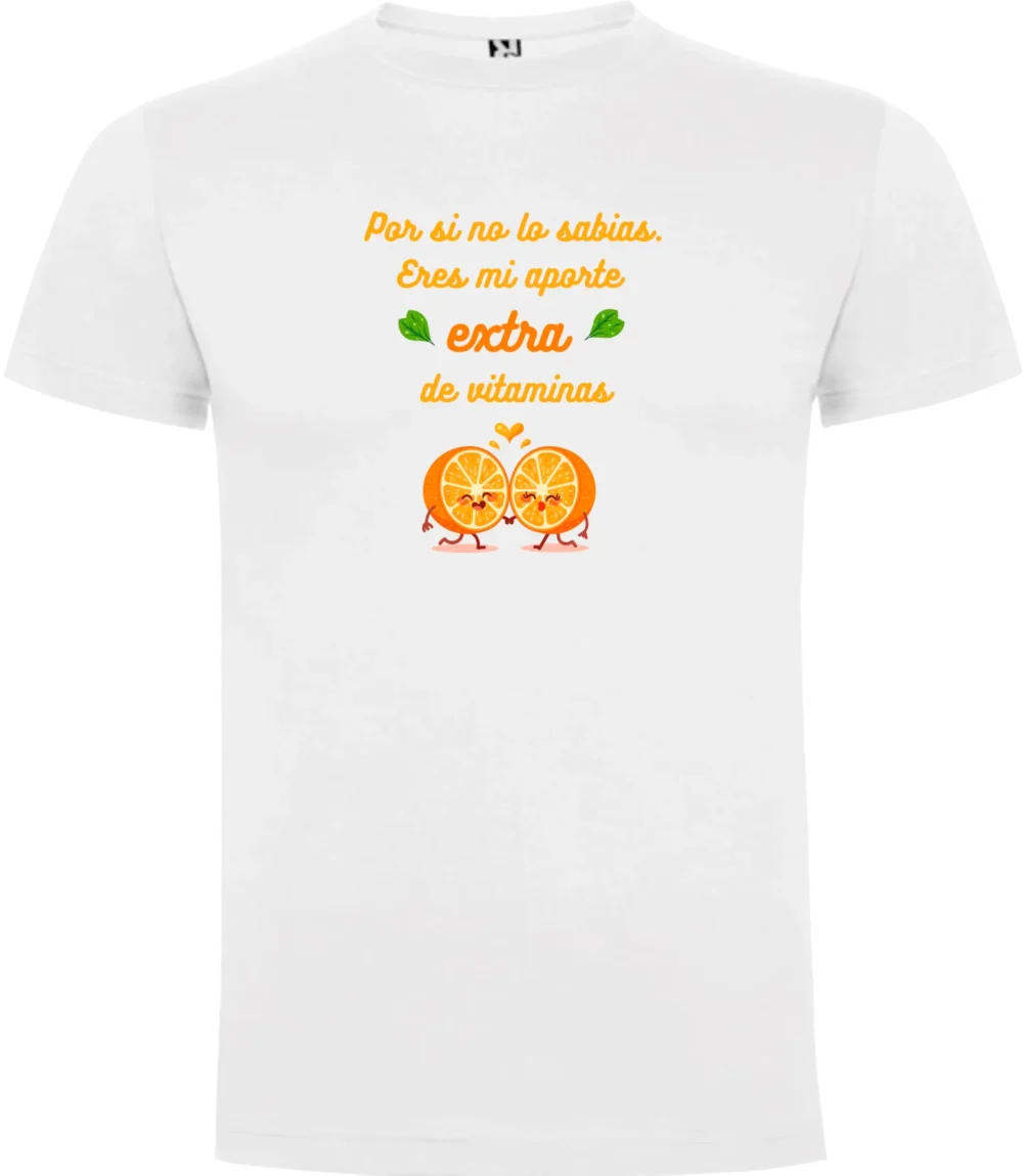 Pack Camisetas - Por si no lo sabías, eres mi aporte extra de vitamina