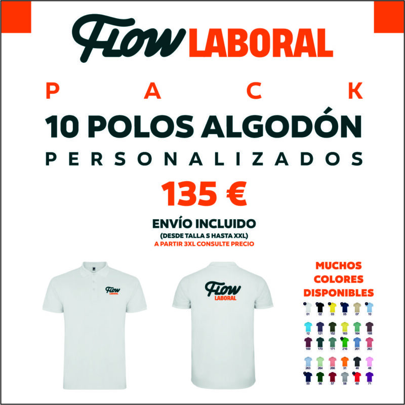 PACK POLO ALGODON RECTIFICADO