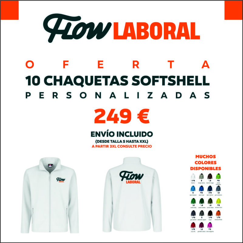 OFERTA CHAQUETA SOFTSHELL