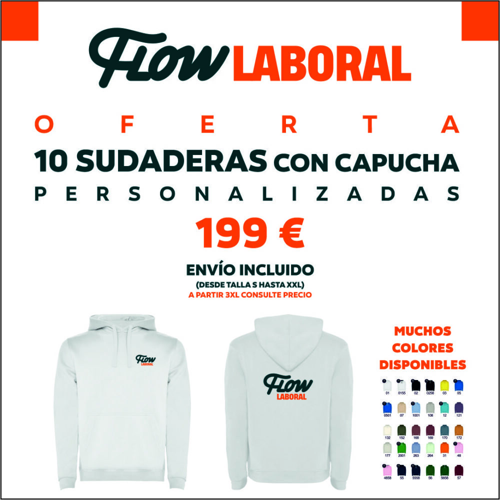 OFERTA SUDADERA CON CAPUCHA