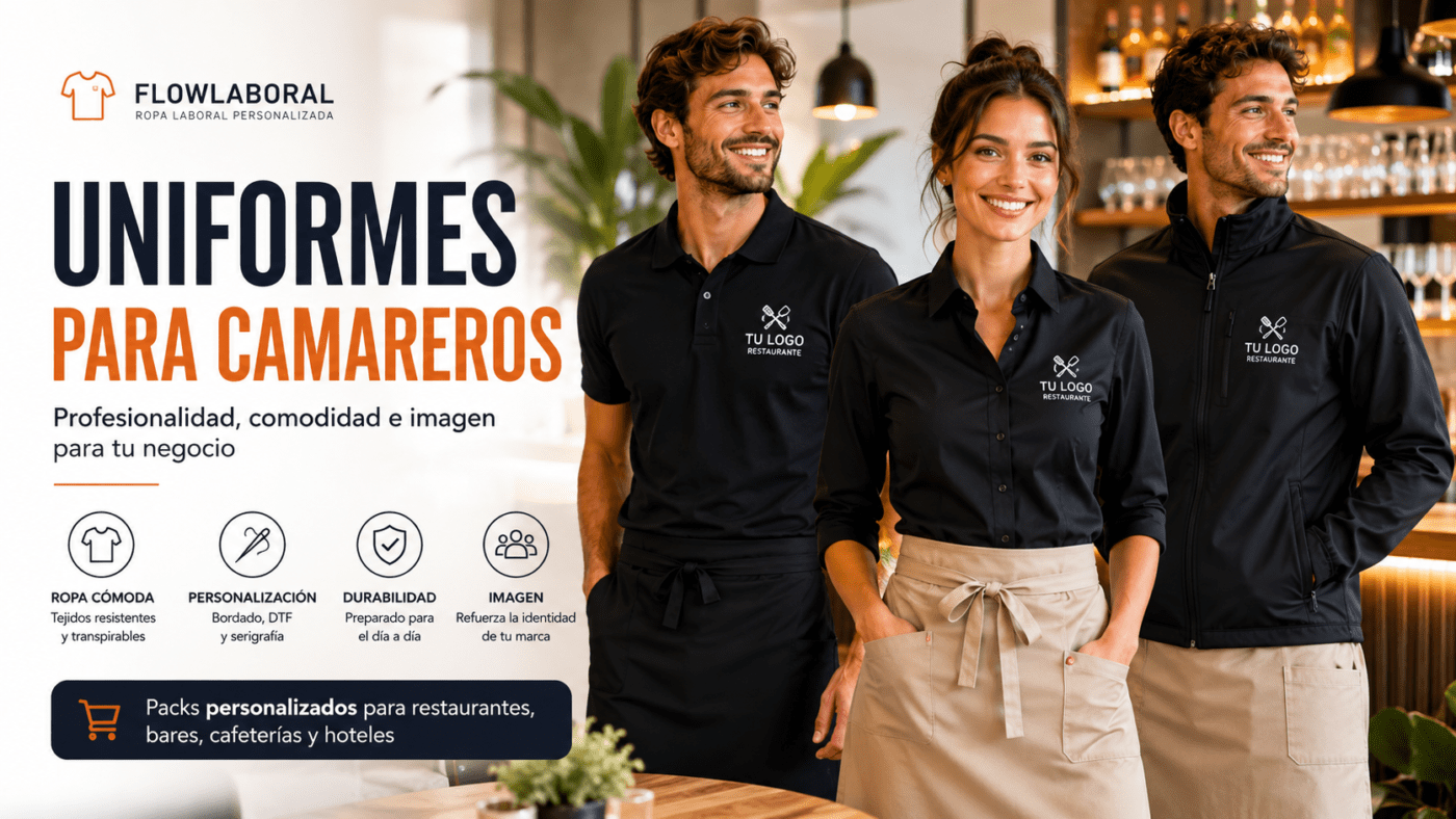 uniformes para camareros